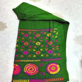 Hand Embroidered Women's Palazzo (Free Size)
