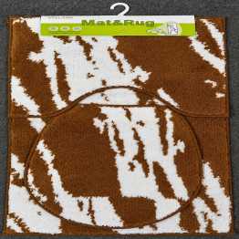 Premium 3-Piece Bathroom Mat Set