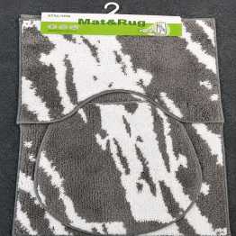 Premium 3-Piece Bathroom Mat Set