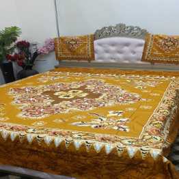 Print Bed Sheet with 2 Pillow Covers