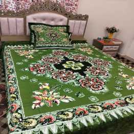 Print Bed Sheet with 2 Pillow Covers